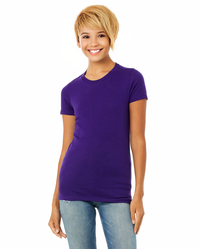 H3001 Womens High Quality 95% Cotton 5% Elastane Cotton Fitted T-Shirt