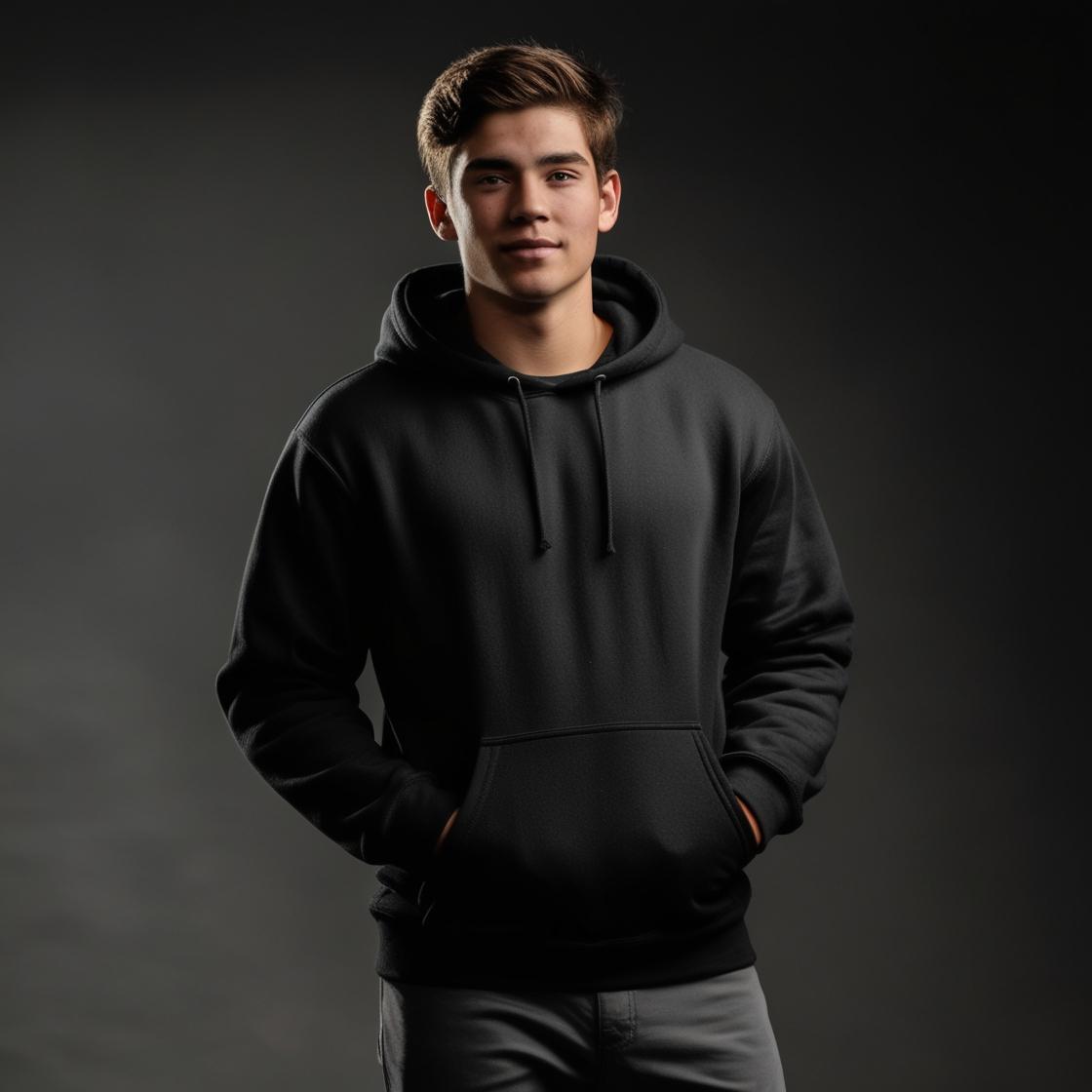 H9002 Heavy Fleece Hoodie - Customizable Cotton/Poly Blend Hoodie