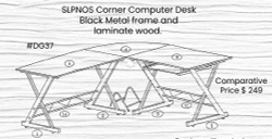 DG37 Corner Computer Desk